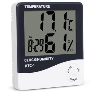 Vastar Digitales LCD-Thermometer Hygrometer Elektronisches Temperatur-Feuchtigkeitsmessgerät Wetterstation Indoor Outdoor Tester256F