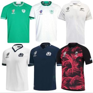 Irlanda Polo Inglaterra Austrália Rugby Scotland Fiji Camisa em casa Jersey Home Away Rugby Shirt Jersey Size S-3xl