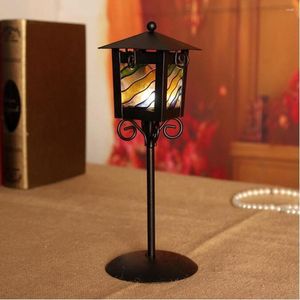 Ljushållare Lantern Romantic Holder Stand Antique Vintage Style Wedding Decor Gift Home 2023