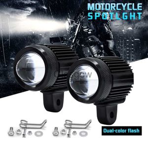 Iluminação da motocicleta Refletores de luz auxiliar da motocicleta Barra 3570 LED Lâmpada do espelho retrovisor Super Bright scooter Moto Explorer para 4x4 Acessórios x0728