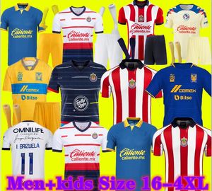 Größe S-4XL Liga MX 23 24 Club America Fußballtrikots Leon Third 2023 2024 Mexiko Leon Tijuana Tigres UNAM Chivas Guadalajara Cruz Azul Fußballtrikots