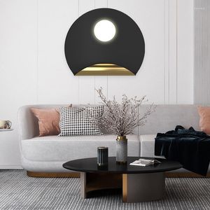 Lampada da parete Moderna Luci A LED AC110/220V Nordic El Camera Da Letto Soggiorno Illuminazione Corridoio Corridoio Portico Luminaria Interna