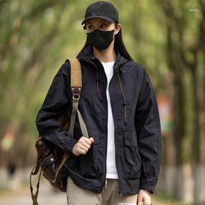 Herrenjacken Outdoor-Sonnenschutz für Männer und Frauen Sommer dünne Jacke atmungsaktiv UPF 50 leichte Tops