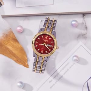 Womens Watch Watches hochwertige Luxus lässig wasserdichte Designer Quarz-Batterie Edelstahl 30mm Uhr