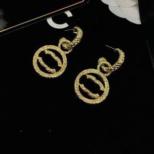 Varumärkesörhängen designer smycken geometri c brev mode lyxörhängen smycken kvinnor kristall strass pärla örhänge bröllopsfest