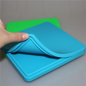 Frascos de silicone planos de 200ml grandes quadrados antiaderentes recipiente de silicone frascos de armazenamento de óleo concentrado recipiente de cera de silicone de qualidade alimentar 194g