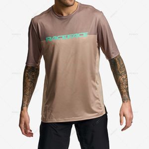 Ciclismo Camisas Tops Camisa Downhill Mountain Bike RACE FACE Racing Motocicleta Camisa Crossmax Ciclismo Roupas MTB BMX secagem rápida 230728