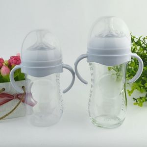 Baby Bottles# Bottle Grip Handle for Avent Natural Wide Mouth PP Glass Feeding 230728