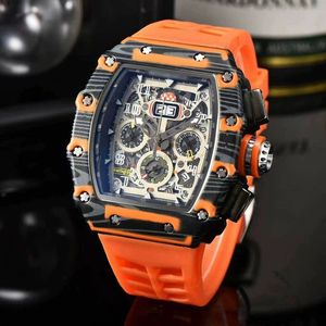 Sports Men's Watch Luxury Fashion Fully function Quartz Watches men Unique Design Waterproof Tape Watch Wristwatch a1