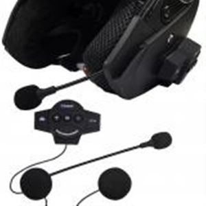 Cuffia mani con microfono Auricolare Bluetooth Standby lungo per casco moto Ricarica USB portatile Guida wireless226I