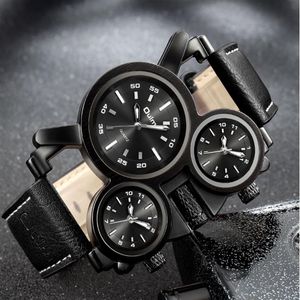 Personality Accurate Quartz Movement Handsome Mens Watches Super Cool Special Large Dial Male Watch Luminous Hands Wristwatches Mu207B