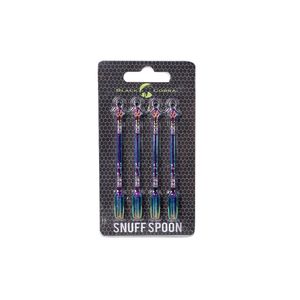 Hurtowe 4PCS na kartę Złotą srebrną Rainbow Color Metal łyżkę do sniffer snoorter snorf snorter proszkowy łyżka palenia akcesoria