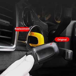 ABS One Button Start Passive Keyless Enter Car Key Cover Case for Porsche Macan Cayenne Panamera Styling Replacement Accessories27280l