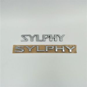 Für Nissan Sylphy Embleme Hinten Stamm Schwanz Logo Buchstaben Typenschild Auto Aufkleber296c