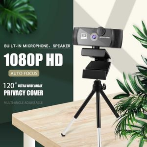 Webbkameror 1080p Beauty Webcam 2K 4K Streaming Web Camera Living Stream Camera med MICS amp Integritetsskydd för Tiktok