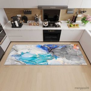 Dywany nowoczesne mata podłogowa w kuchni Home korytarz wejściowy portier do sypialni sypialnia nocna salon wystrój dywanu do łazienki drzwi przeciw pośływaniu dywan R230728