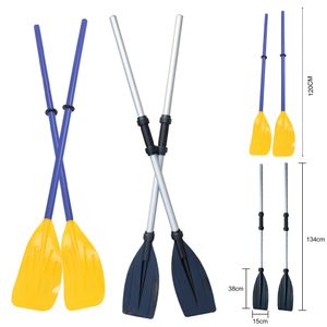 Kayak Paddles 2 Pcs Boat Drifting Paddle Aluminum Alloy Removable Float Floating Paddle Accessories Canoe Paddle Kayak Boating Accessories 230727