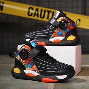High Top Children Basketball Shoes Sports Trainers Girls Boys New Comfortable Fashion Sneakers Size 27-39