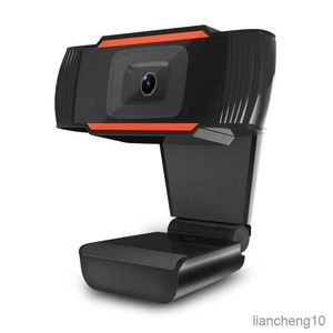 Webcams 1080P 720p 480p Webcam mit drehbarer PC-Desktop-Webkamera Mini-Computer-Webkamera Videoaufzeichnungsarbeit R230728