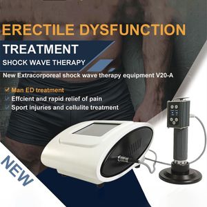 Portable Shock Wave Therapy Machine Electromagnetic Extracorporeal Shockwave ED Treatment ESWT Body Slimming And Pain Relieve Physiotherapy Equipment