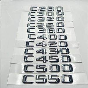 Tylna LID LID LOGO Liczba Liter Mercedes Benz C Klasa C280 C300 C320 C350 C360 C400 W203 W204 W211 W2052468