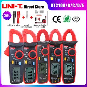 Метки зажима Uni-T UT210D UT210E Цифровой зажим MINI MINI AC DC Professional Pliers Ammeter Voltetereter Amperimetric Clamp Electrical Tester 230728