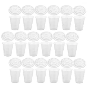 Disposable Cups Straws Milk Tea Household Beverage Clear Cool Portable Packing Iced Party Drink