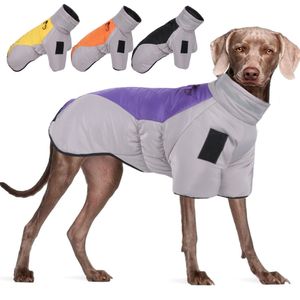 Dog Apparel Big Dog Jacket Winter Warm Dog Clothes for Medium Large Dogs Waterproof Pet Coat Labrador Costume Golden Retriever Vest Overalls 230729