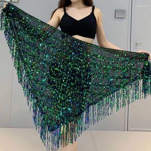 Stage Wear Belly Dance Training Clothes Waist Chain Hip Scarf Wrap Skirt Oriental Performance