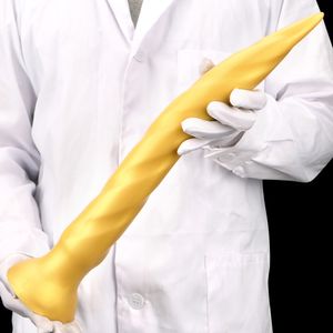 Giocattoli anali Lungo Plug anale Giocattoli sexy per uomini Massaggio prostatico Silicone Enorme Butt Plug Xxxxl Soft Big Giocattoli del sesso anale Plug Prodotto del sesso anale 230728