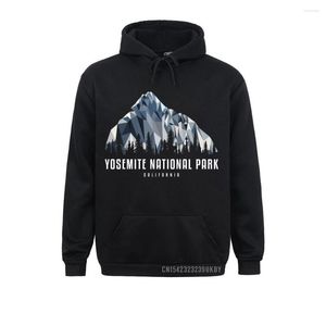 Мужские толстовины с длинным рукавом зимнее осень Женщины Толцы Йосемити национальный парк Низкий поли -горы Хараджуку прохладная одежда 2023