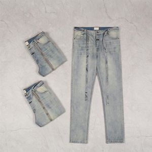 2922ss ungewaschene Selvedge-Herren-Rohdenim-Jeans, hochwertige Indigo-Jeans, kleine Menge, ganzer japanischer Stil, Baumwolle, Japan, ROT, f276h