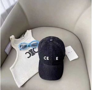 Designer Triomphe Hat ce Primavera ed estate Nuovo prodotto Original Ce Letter Denim Duck Tongue Tempo libero per uomo e donna Cappello da sole versatile per ombrellone da baseball