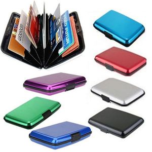 Anti-Magnetic Rfid Aluminum Metal Bank Card Bags ID Holder DH-RL063