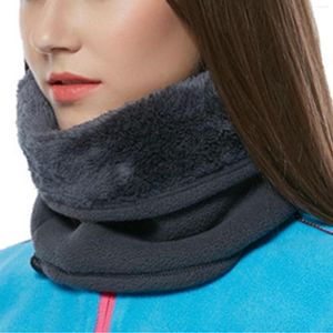 Scarves Winter Neck Warmer Gaiter Bandana Tube Scarf Fleece Ski Snowboard Men Thermal Cover Sports Women Face Half Cycling Hik