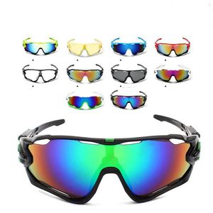 Motorcycle Sunglasses Outdoor Cycling Color Changing Glasses Sports Men's and Women's Fashion Bicycle Goggles PC Drop242z