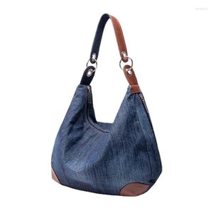 Evening Bags 2023 Large Luxury Handbags Women Bag Designer Ladies Hand Big Purses Jean Denim Tote Crossbody Shoulder