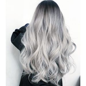 Cosplay S qqxcaiw long Wavy ombre Blonde Natural Do Tone Средняя часть теплостойкость, синтетическая для афроамериканских женщин 230728