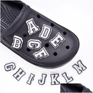 Schuhteile, Zubehör, Cartoon-Buchstaben, Zahlen, Clog-Anhänger für Dekorationen, Schnallen-Charm-Armbänder, Armbänder, Knöpfe, Geburtstagsserie, zufällig ausgewählt