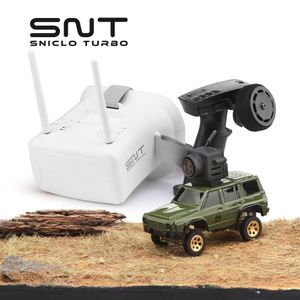 Electric RC Car SNT Y60 3005 1 64 Patro Off Road Micro FPV with Goggles 4WD RC Simulation Drift Climbing Truck Remote Control 230728