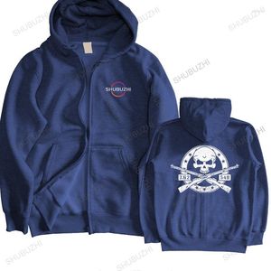 Felpe con cappuccio da uomo Homme Spring Felpe da uomo Cappotto con cappuccio vintage Mosin Nagant M91 30 Crossbones Uomo Pullover Balck Cool Teeange Felpa con cappuccio