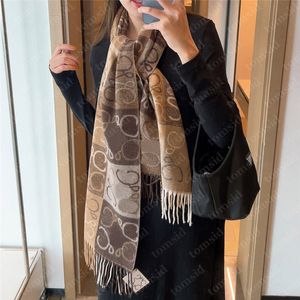 Warm Wool Designer Scarf For Women Cashmere Luxurys Scarfs Mens Fashion Pashmina Classic Full Geometric Shawl Winter Long Scarves