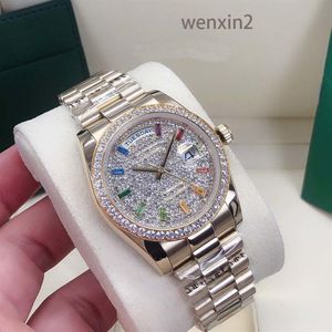 Classic quality Men 2813 Mechanical Automatic Watch 36 mm stainless steel Waterproof Acrylic238y