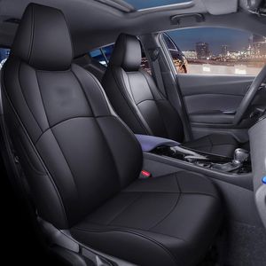 Toyota C-HR 2018 2019 내부 ​​자동차 제품 장식 장식 액세서리 전면 및 뒷줄 장치 313y 용 맞춤형 카시트 커버