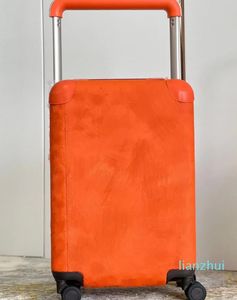 2023高級スーツケースデザイナー荷物クラシックアルファベットフラワーパターン旅行ビジネスシニアプルロッドユニバーサルホイール
