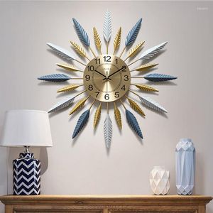 Wall Clocks Cool Modern Clock Original Art Aesthetic Luxury Elegant Quartz Silent Stylish Funny Saat Living Room Decoration