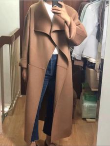 2023-WOMENS TOTEME AUTUMNATURATION LOOL Cashmere de mangas compridas gemada com casacos elegantes