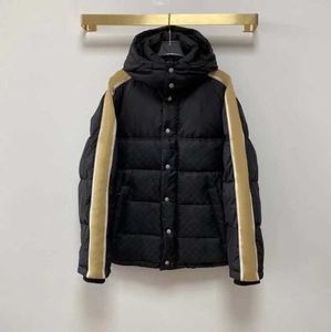 Designer Fashion Cuccis Piumino in cotone Ggs Autunno e inverno Donna Piumini cuciti Felpa con cappuccio Capispalla Causale Parka caldo addensato