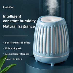 400 ml Smart USB Ultrasonic Aroma Air Firidifier Diffuser med LED Night Light for Home Room Fragrance Essential Oil