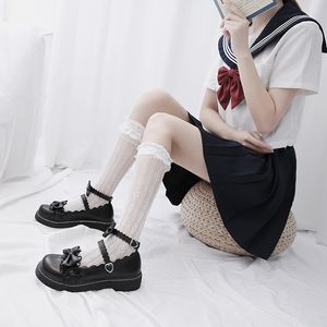 Dress Shoes Lolita Shoes Women Japanese Mary Jane Shoes Women Vintage Girls Students JK Uniform High Heel Platform Shoes Cosplay Plus Size 230729